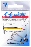 Inne akcesoria dla wędkarzy - Gamakatsu Haki Drop Shot Jig 90 # [3SZT] Nr 4/0 - miniaturka - grafika 1