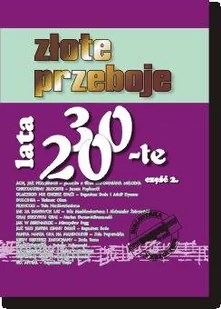 Książka Złote Przeboje Lata 20-te i 30-te cz.2/STUDIO BIS - Akcesoria do instrumentów klawiszowych - miniaturka - grafika 1