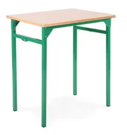 Meble do szkół i przedszkoli - Stół szkolny ławka Żak jednoosobowy 70x50 cm - miniaturka - grafika 1