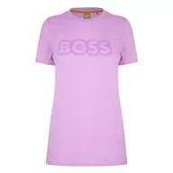 Koszulki i topy damskie - BOSS T-shirt damski, Light/Pastel Pink680, M - miniaturka - grafika 1