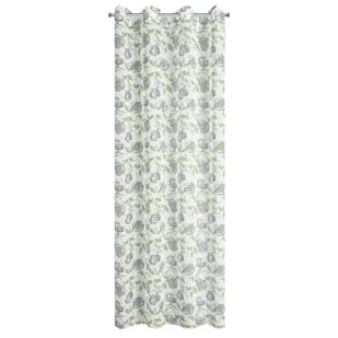 Zasłona Gotowa Dari 140 x 250 Cm Biały szt. 1 - Zasłony - miniaturka - grafika 1