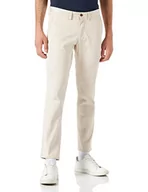Spodnie męskie - GANT Spodnie męskie Hallden Twill Chinos, Putty, 32 PL - miniaturka - grafika 1