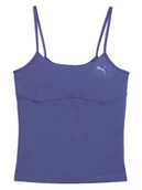 Koszulki sportowe damskie - Puma Top sportowy w kolorze fioletowym - miniaturka - grafika 1