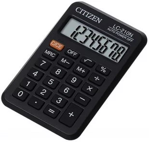 CITIZEN KALKULATOR KIESZONKOWY LC-210N zakupy dla domu i biura LC-210N - Kalkulatory - miniaturka - grafika 2