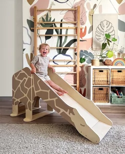 Zjeżdżalnia do pokoju dziecka żyrafa Small Foot - Place zabaw - miniaturka - grafika 1