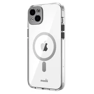 Etui i futerały do telefonów - Etui MOSHI iGlaze MagSafe do iPhone 14 Plus Przezroczysto-czarny - miniaturka - grafika 1