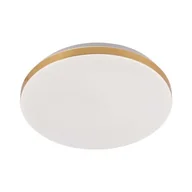 Lampy sufitowe - Stylowy, okrągły plafon LED do sypialni LP-335/1C M 4GD z serii BABILON - miniaturka - grafika 1