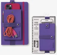Uchwyty samochodowe do telefonów - Bookaroo Phone Holder fiolet uchwyt na smartfon - miniaturka - grafika 1
