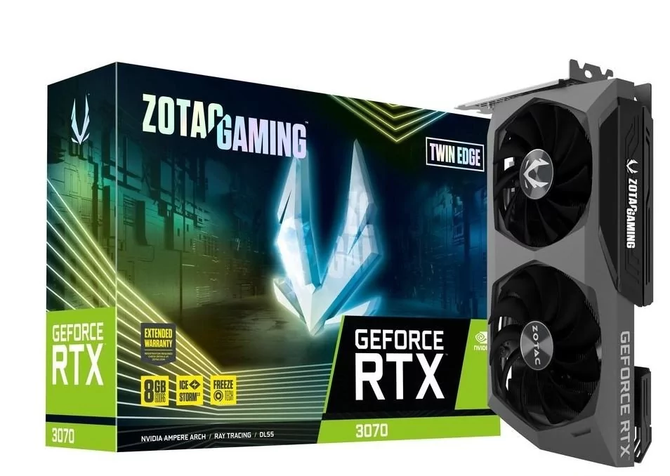 ZOTAC GeForce RTX 3070 AMP Holo 8GB GDDR6 ZT-A30700F-10PLHR ZT-A30700F-10PLHR