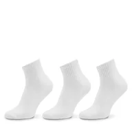 Skarpetki męskie - Zestaw 3 par niskich skarpet męskich Vans Classic Ankle VN000FV7WHT1 Biały - miniaturka - grafika 1