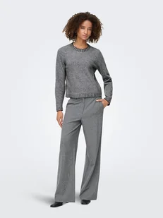 ONLY Sweter w kolorze szarym - Swetry damskie - miniaturka - grafika 1