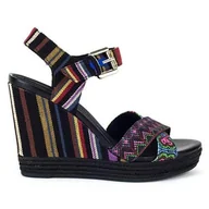 Sandały damskie - Buty do chodzenia damskie Geox Janira - miniaturka - grafika 1