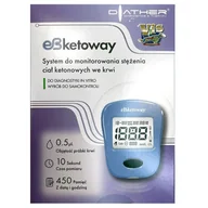 Glukometry i akcesoria dla diabetyków - Diather eb-Ketoway, ketometr - miniaturka - grafika 1