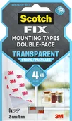 Inne mocowania - Paski Montażowe Dwustronne Przezroczyste Scotch-Fix™ 25 Mm X 76 Mm 8 Pasków - miniaturka - grafika 1