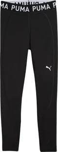 Legginsy damskie Puma Strong Tight czarne 526000 01 S - Legginsy - miniaturka - grafika 1
