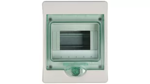 Schneider Electric Polska sp. z o.o. Rozdzielnica modułowa 1x6 natynkowa IP65 Mini Kaedra 13958 - Rozdzielnie elektryczne - miniaturka - grafika 1