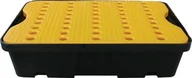 Narzędzia samochodowe - Topserw Wanna wychwytowa z kratownicą o pojemności 20 l, wym. 600 x 400 x 155 mm kratownica żółta - miniaturka - grafika 1