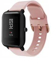 Akcesoria do smartwatchy - Pasek Do Amazfit Gtr Bip U S 3 Pro Gts 2 2E 3 4 Mini Różowy - miniaturka - grafika 1