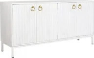 Kredensy - DKD Home Decor Kredens DKD Home Decor Metal Biały Drewno mango 152 x 40 x 77 cm - miniaturka - grafika 1