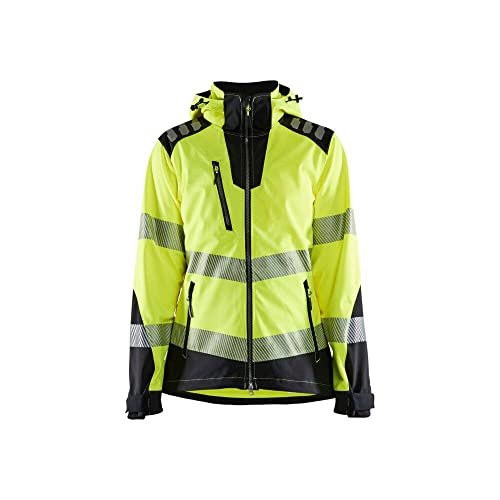 BLÅKLÄDER Kurtka softshellowa o wysokiej widoczności Damska kurtka softshell