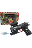 Zabawy w naśladowanie dorosłych - Pistolet z laserem na kulki żelowe 6-7mm K237 - miniaturka - grafika 1