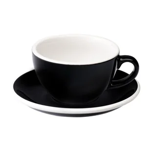 Filiżanka Loveramics Egg do Flat White 150 ml - Black - Filiżanki - miniaturka - grafika 1
