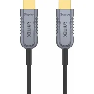 Kable - Unitek Kabel kabel optyczny HDMI 2.1 AOC 8K 120Hz 100 m C11036DGY - miniaturka - grafika 1