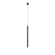 Lampy sufitowe - Q I Nero/Rose Gold 50 lampa wisząca 1-punktowa czarna/różowe złoto OR85143 - miniaturka - grafika 1