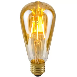 Italux Bursztynowa żarówka edison E27 4W ciepła LED LDS-ST64-A LDS-ST64-A - Żarówki LED - miniaturka - grafika 1