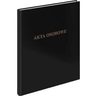 Segregator AKTA OSOBOWE A4/2/2 czarny 030/02 VAUPE - Segregatory - miniaturka - grafika 1