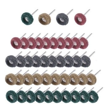 Akcesoria Do Miniszlifierki Nylonowe szczotki mini do polerowania 40szt
