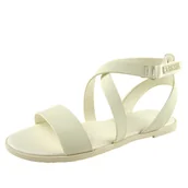 Sandały damskie - Sandały damskie BIG STAR LL274A161 beżowe - miniaturka - grafika 1