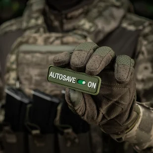 M-Tac - Naszywka Autosave PVC - 3D - Oliwkowy - 51116701 - Odzież taktyczna i umundurowanie - miniaturka - grafika 11