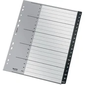 Papier do drukarek - Przekładki Recycle, A - Z, A4, Pp, Czarne 12190000 Leitz - miniaturka - grafika 1