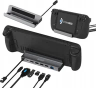 Huby USB - HUB USB Zenwire Stacja Dokująca do Steam Deck DOCK ROG ALLY Samsung DEX 6w1 HUB USB-C HDMI 2.0 4K 60 Hz Gigabit Ethernet 1000 MBps USB 3.0 Power Delivery 100W - miniaturka - grafika 1