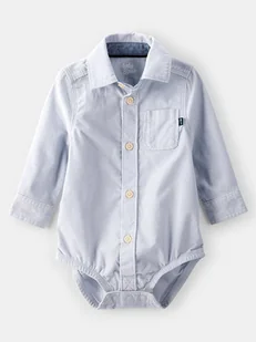 OshKosh Body-koszula w kolorze błękitnym - Body dla niemowląt - miniaturka - grafika 1