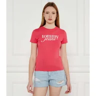 Koszulki i topy damskie - Tommy Jeans T-shirt Slim Fit - miniaturka - grafika 1