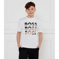 Koszulki dla chłopców - BOSS Kidswear T-shirt Regular Fit - miniaturka - grafika 1