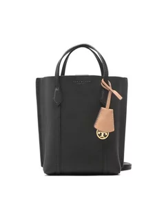 Torebki damskie - Tory Burch Torebka Mini Perry Tote 142616 Czarny - grafika 1