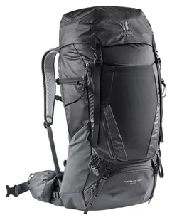 Deuter Plecak turystyczny Futura Air Trek 50+10 black-graphite 340212174030 - Plecaki - miniaturka - grafika 4