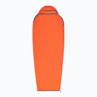 Śpiwory - Wkładka do śpiwora Sea to Summit Reactor Extreme Sleeping Bag Liner Mummy ST spicy orange/beluga - miniaturka - grafika 1