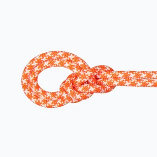 Lina wspinaczkowa Mammut 9.5 Crag Classic vibrant orange/white - Sprzęt wspinaczkowy - miniaturka - grafika 1