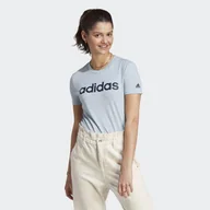 Koszulki sportowe damskie - T-shirt damski z logo adidas Essentials - miniaturka - grafika 1