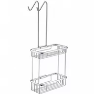 Koszyki łazienkowe - NOVELLINI R90CESTE0H koszyk wiszący siatka chrom - miniaturka - grafika 1