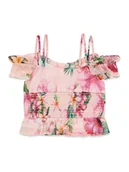 Bluzki damskie - Guess Bluzka J6GH07 WA2T0 Różowy Regular Fit - miniaturka - grafika 1