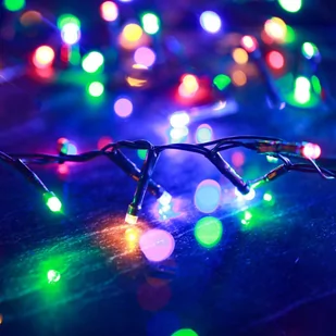 Lumarko Lampki LED, 1000 diod, gęsto rozmieszczone, kolorowe, 10 m, PVC - Oświetlenie świąteczne - miniaturka - grafika 4