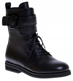 Big Star EE274680 buty skórzane botki-glany R36 - Botki damskie - miniaturka - grafika 1
