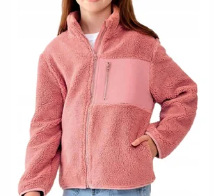 CLEVE bluza dziecięca poliester różowy rozmiar 158/164 - Bluzy dla dziewczynek - miniaturka - grafika 1