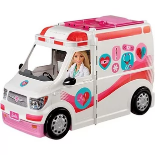 Mattel Barbie Karetka Mobilna klinika FRM19 - Akcesoria dla lalek - miniaturka - grafika 2