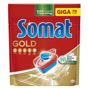 Somat Gold Tabletki do Zmywarki GIGA 70szt - Płyny do naczyń - miniaturka - grafika 1